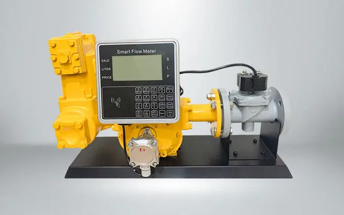 Flowmeter przepisu dodatnim