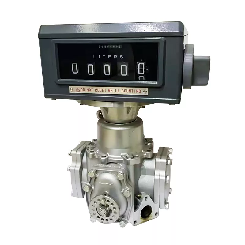 Flowmeter paliwa z licznikiem